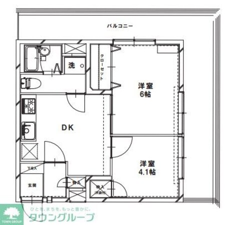 ライオンズガーデン富士見台の物件間取画像